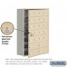 Salsbury Cell Phone Storage Locker - with Front Access Panel - 7 Door High Unit (8 Inch Deep Compartments) - 20 A Doors (19 usable) and 4 B Doors - Sandstone - Recessed Mounted - Master Keyed Locks  19178-24SRK